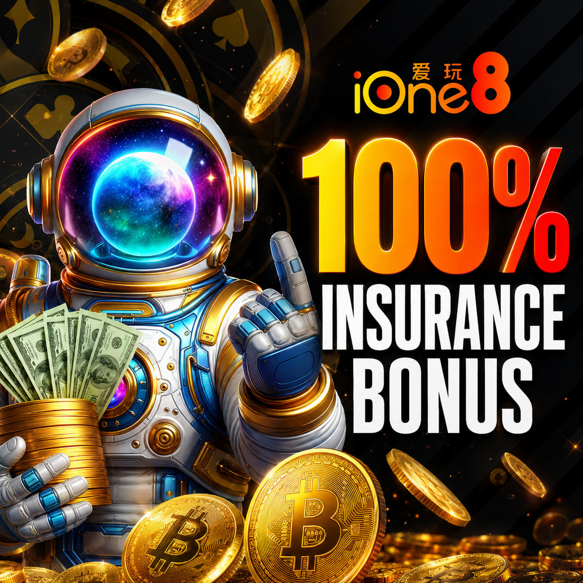 100% Insurance Bonus at IOne8 Australia